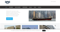 Desktop Screenshot of dnc-asia.com